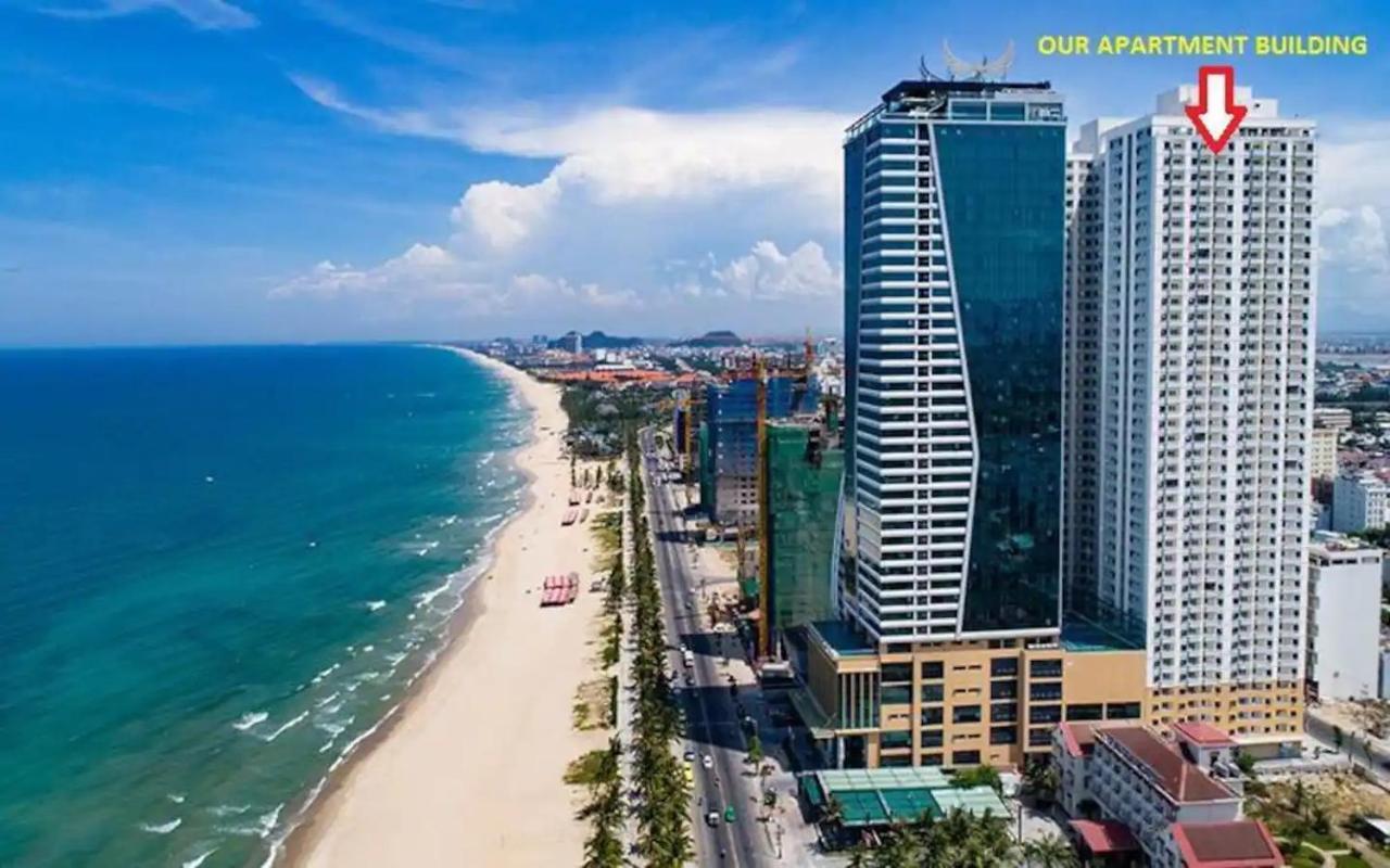 Sea View Balcony Retreat: My Khe Beach Proximity Apartment Da Nang Exterior photo