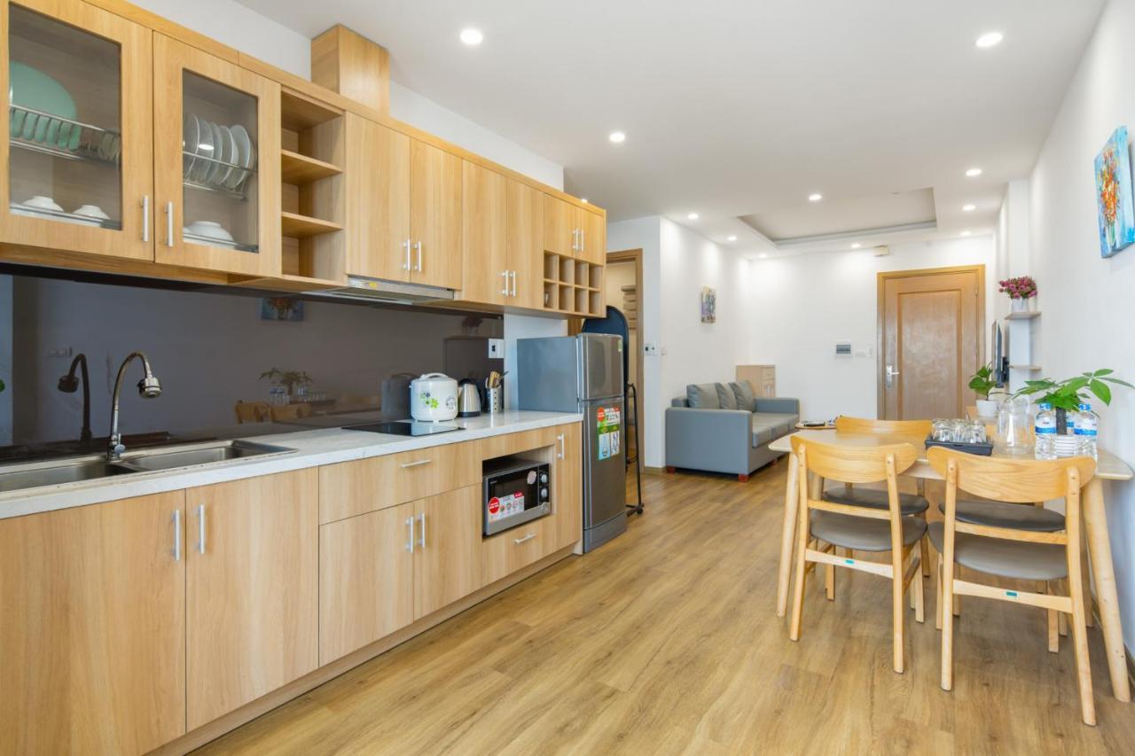 Sea View Balcony Retreat: My Khe Beach Proximity Apartment Da Nang Exterior photo