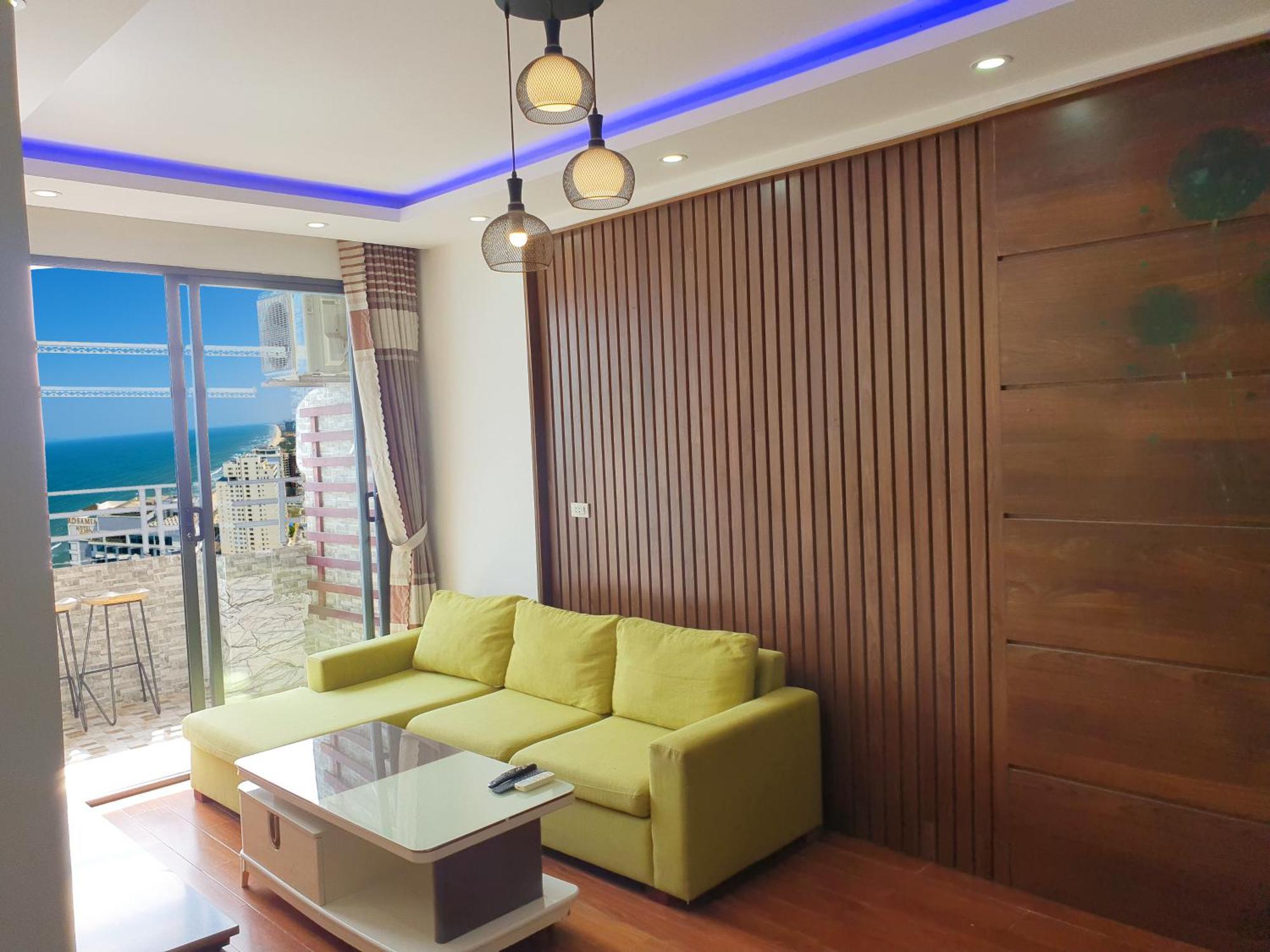 Sea View Balcony Retreat: My Khe Beach Proximity Apartment Da Nang Exterior photo
