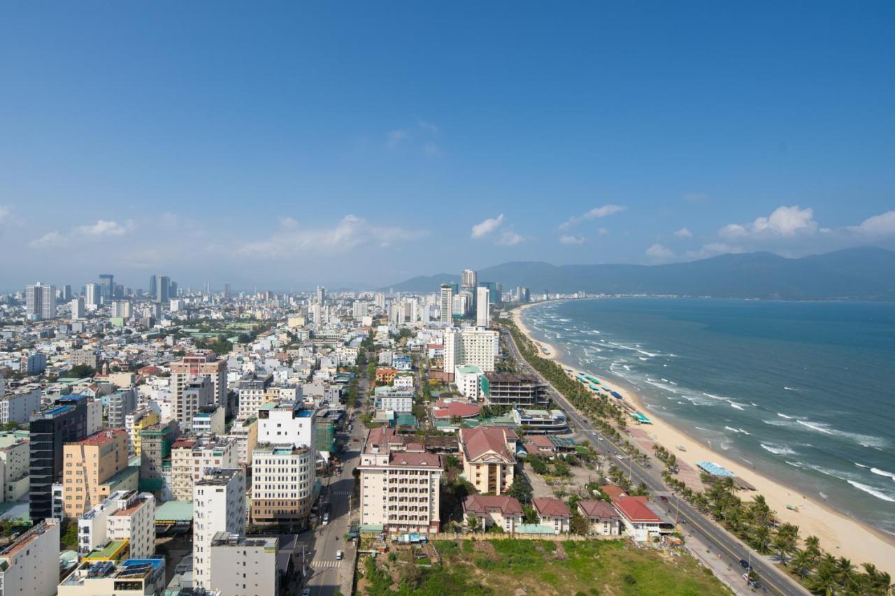Sea View Balcony Retreat: My Khe Beach Proximity Apartment Da Nang Exterior photo